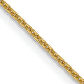 14k .9mm Cable with Lobster Clasp Chain