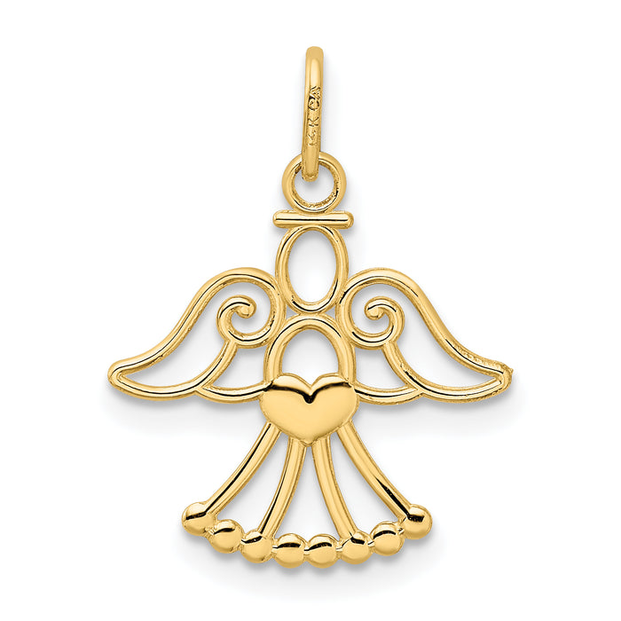 14k Angel Charm