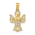 14k Angel Pendant