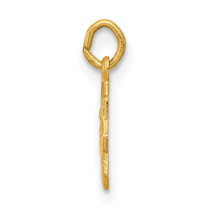 14k Blessed Mary Charm