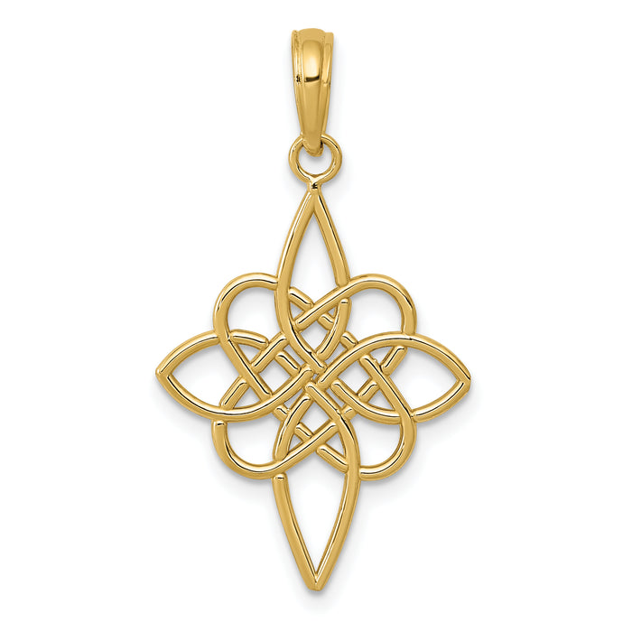 14K Celtic Knot Pendant