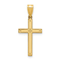 14k Cross Charm