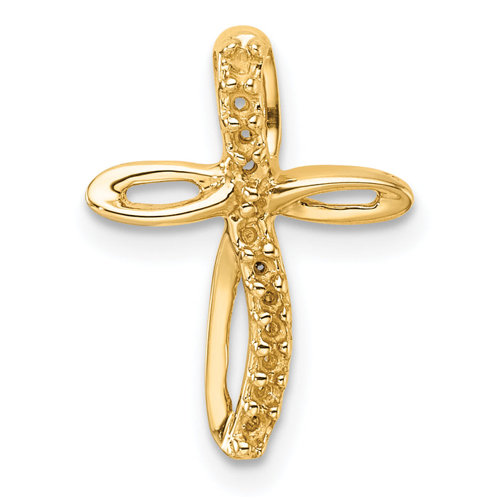 14k Cross Mounting