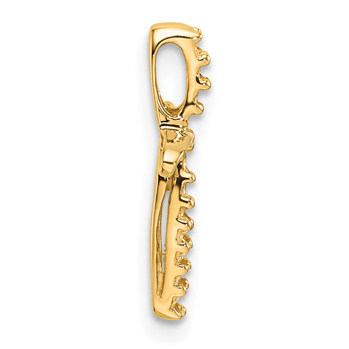 14k Cross Mounting
