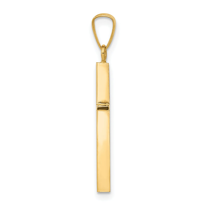 14k Cross Pendant