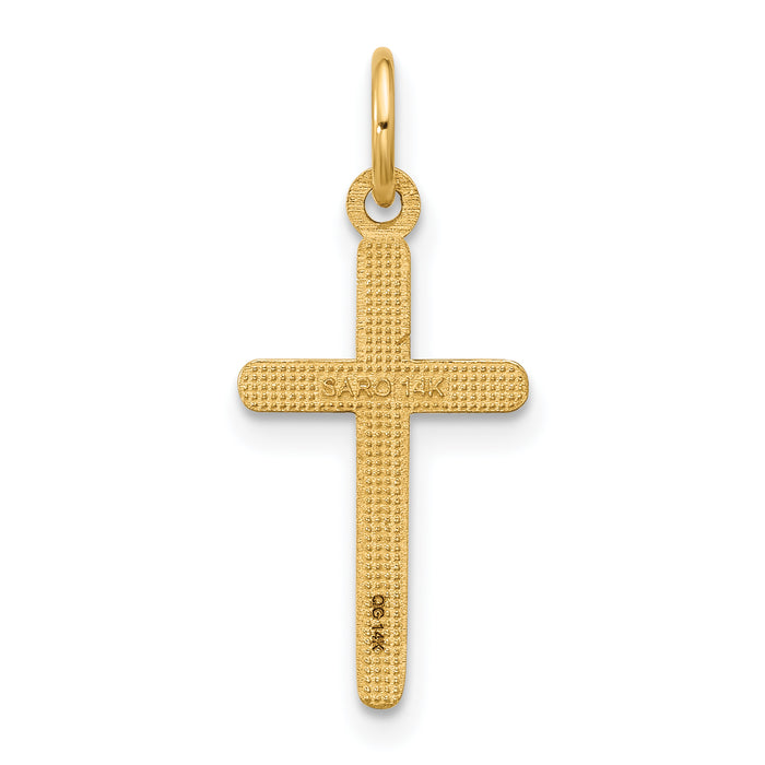 14k Cross Pendant