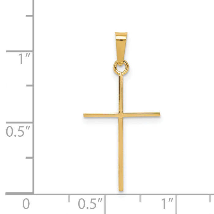 14k Cross Pendant