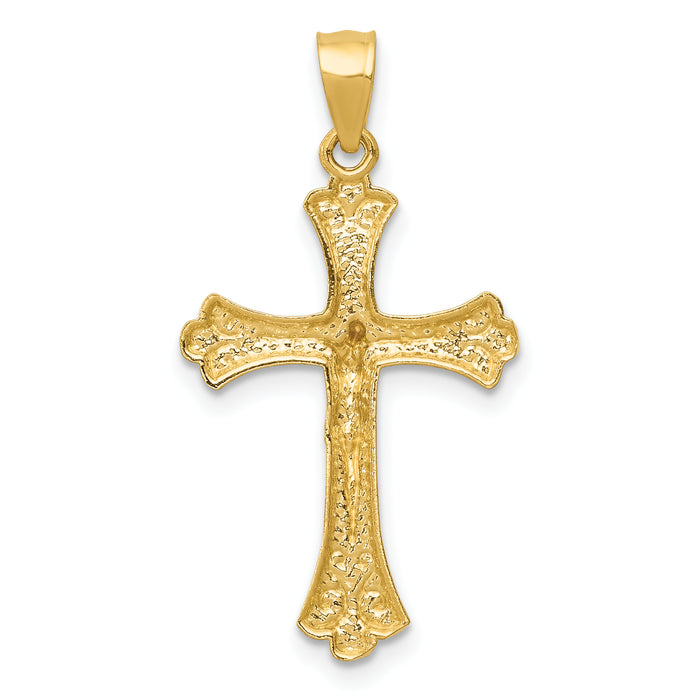 14k Crucifix Pendant