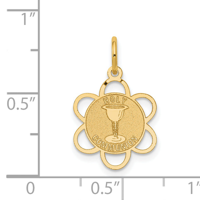 14k Holy Communion Charm