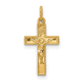 14k INRI Crucifix Charm
