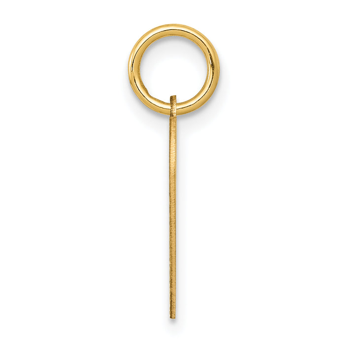 14k My Confirmation Heart Disc Charm