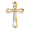 14k Passion Cross Pendant Mounting