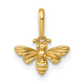 14k Polished Bee Pendant