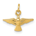 14k Polished Dove Pendant