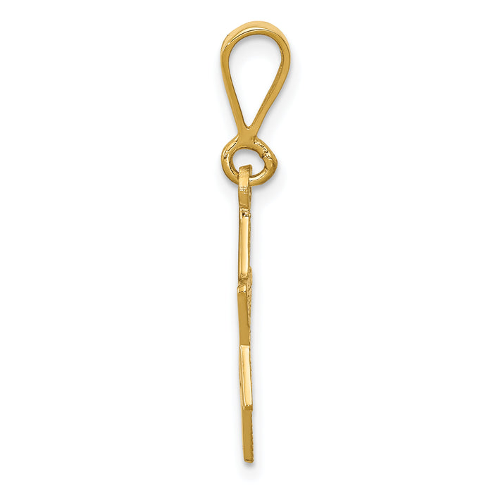 14K Star of David Charm
