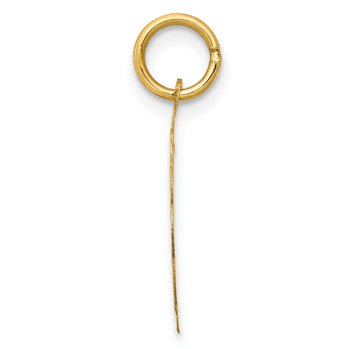 14k YOU ARE ALWAYS IN MY HEART Disc Charm