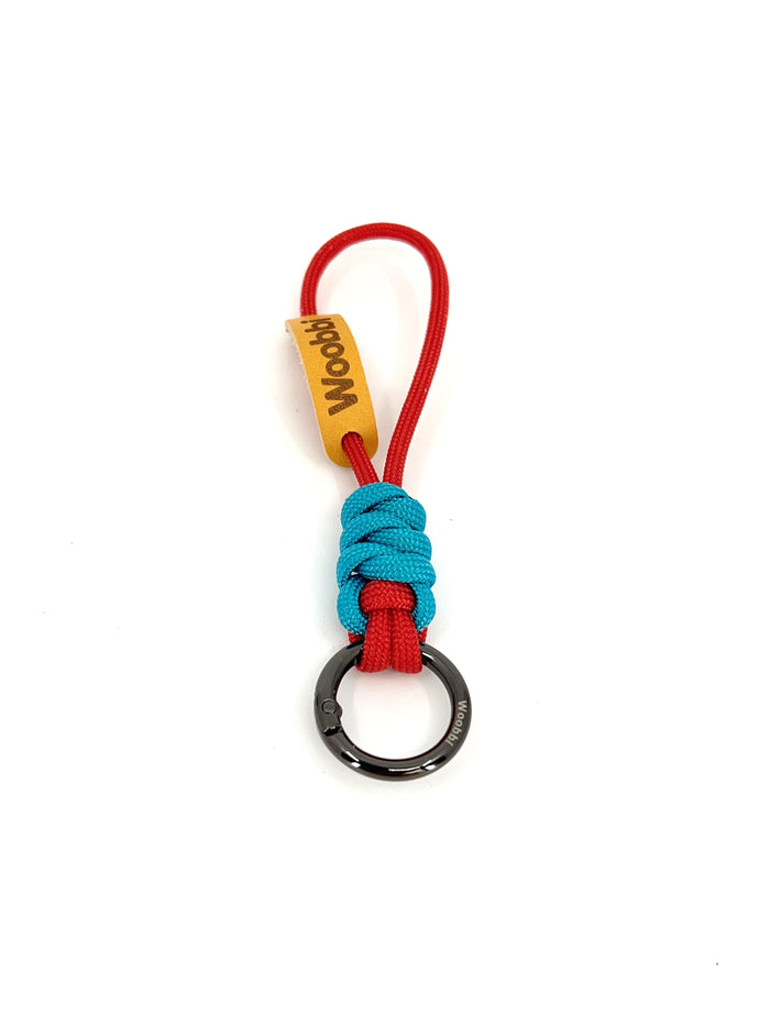 Colorblock Paracord Key Loop - Woobbi