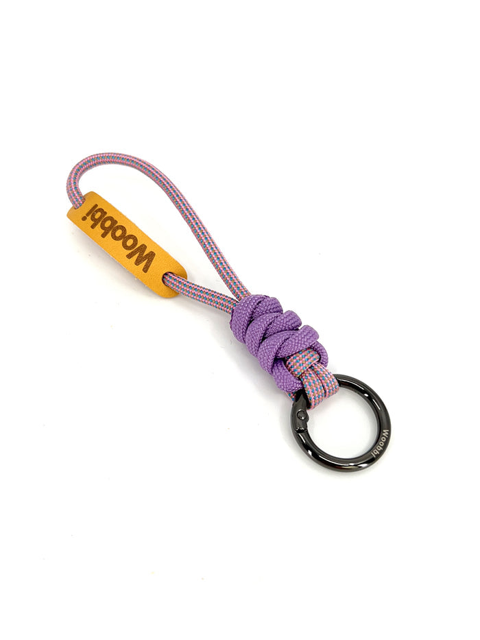 Colorblock Paracord Key Loop - Woobbi