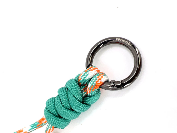 Colorblock Paracord Key Loop - Woobbi