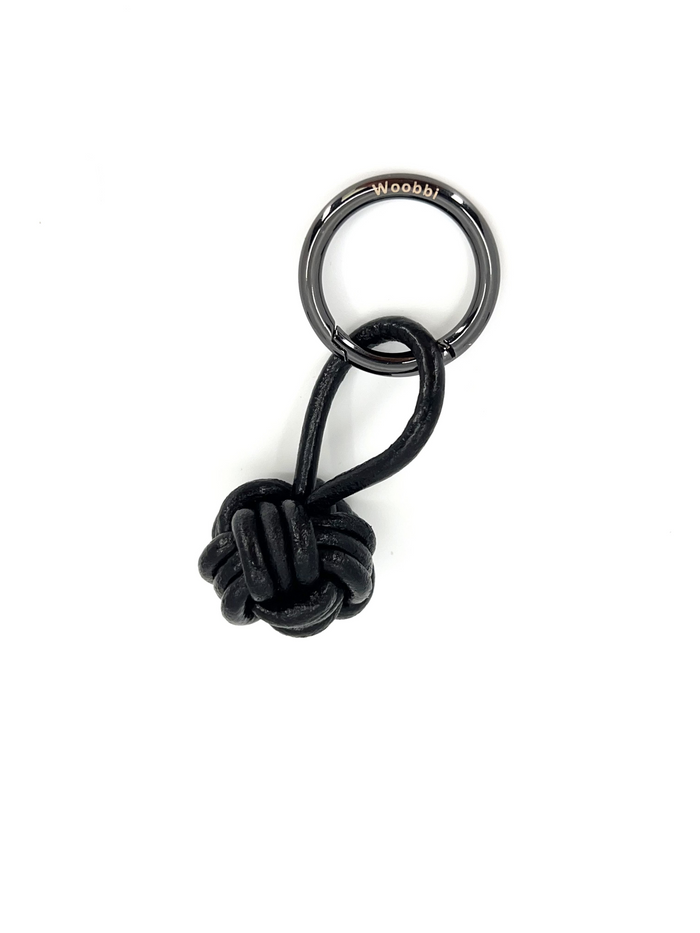 Compact Braided Knot Loop in Cowhide
