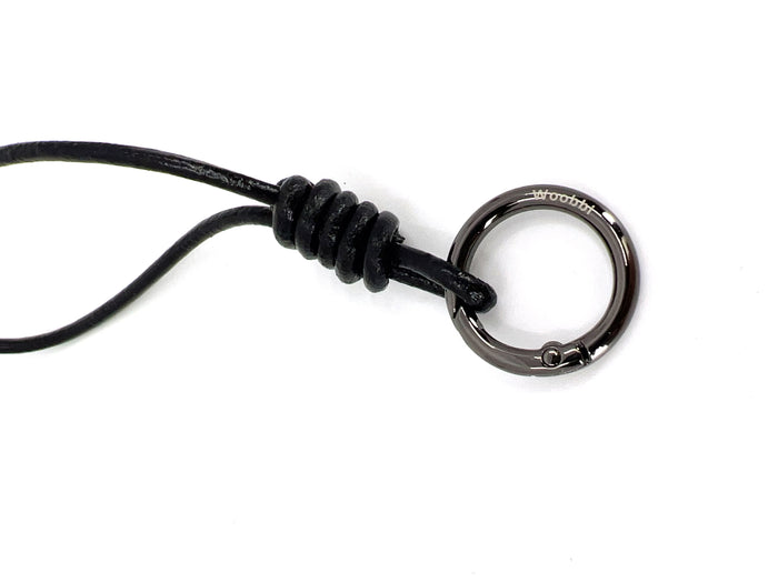 Simple Knot Loop in Cowhide - Woobbi