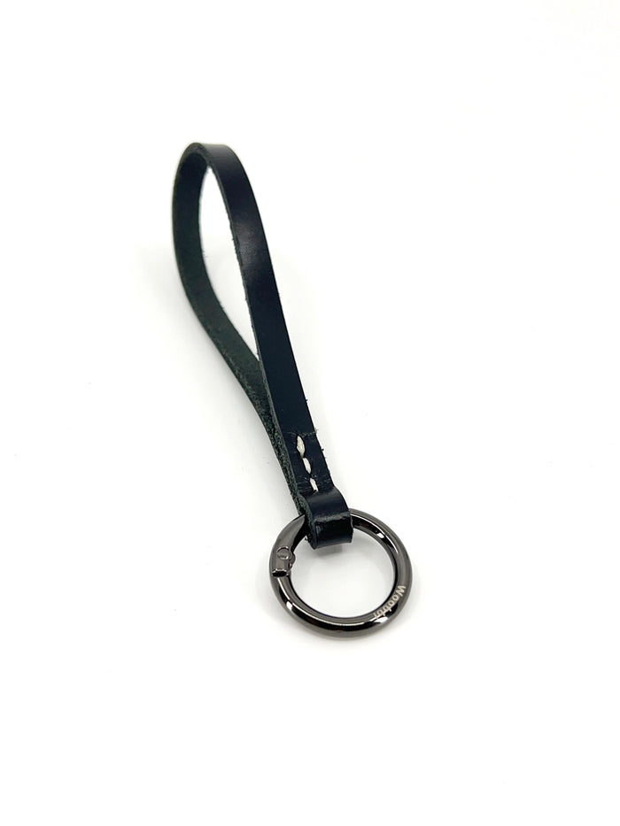 Gloss Finish Loop Key Holder in Cowhide - Woobbi