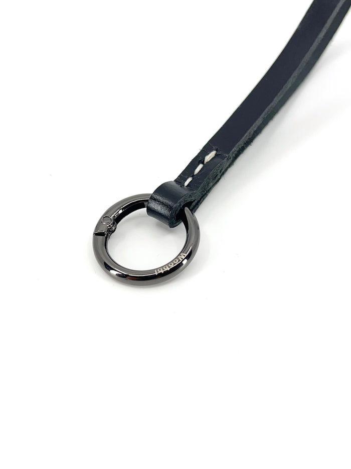 Gloss Finish Loop Key Holder in Cowhide - Woobbi