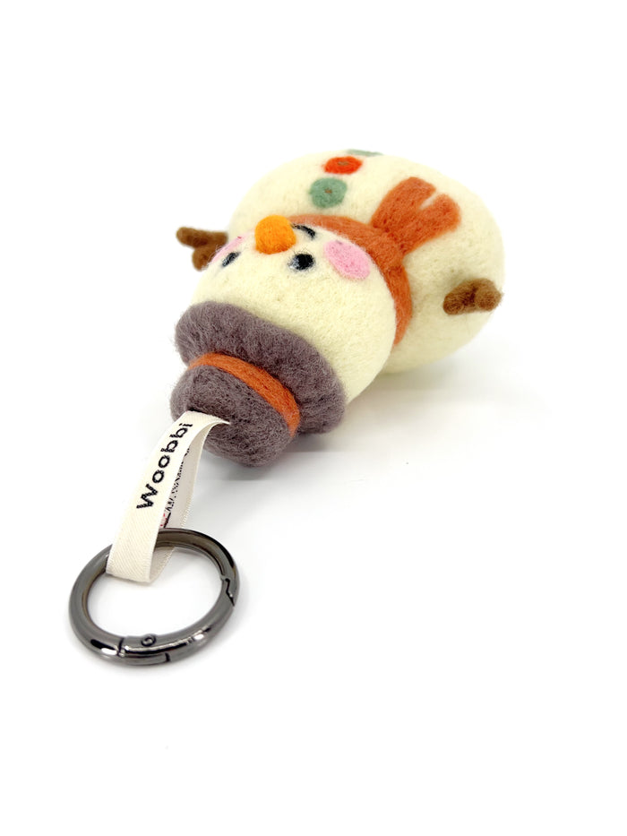Snowman Christmas Ornament Charm