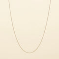 Adjustable Cable Chain in Sterling Silver (16-18 inches and .7mm wide)