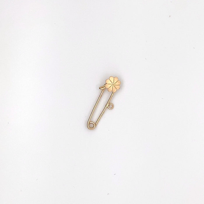 Alfinete Broche Flower in 18K Gold