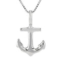 Anchor Necklace in Sterling Silver