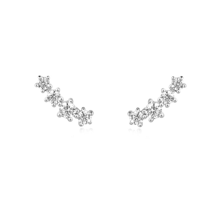 Ania Haie Cubic Zirconia Earrings in Sterling Silver