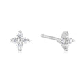 Ania Haie Cubic Zirconia Sparkle Earrings in Sterling Silver