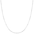 Ania Haie Mini Bead Station Necklace in Sterling Silver