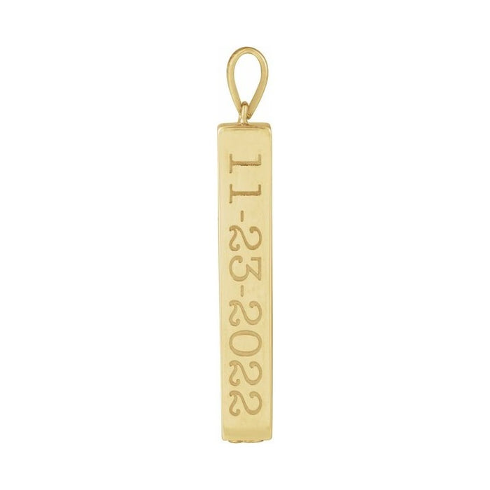 Ash Holder Bar Pendant