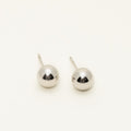 Ball Stud Earring in Sterling Silver (7mm)