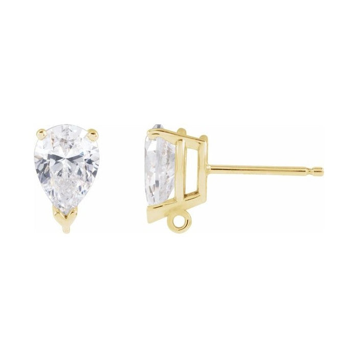 Basket Stud Earring Top