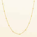 Beaded Necklace in 10kt Yellow Gold