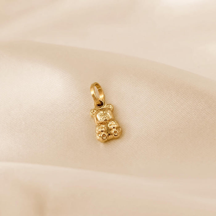 Bear Pendant in 18K Gold