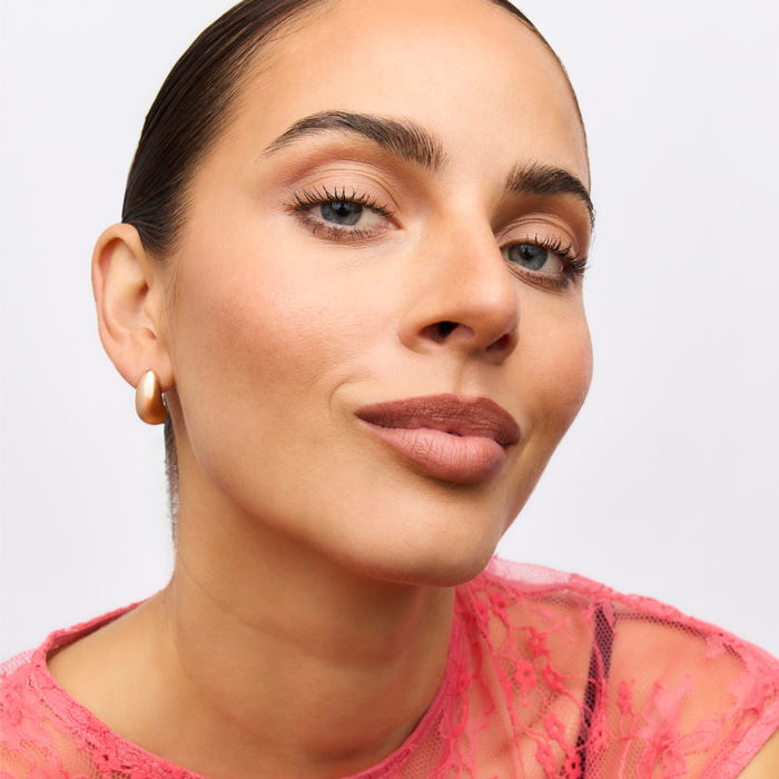 Bella Teardrop Earrings - Rose Gold