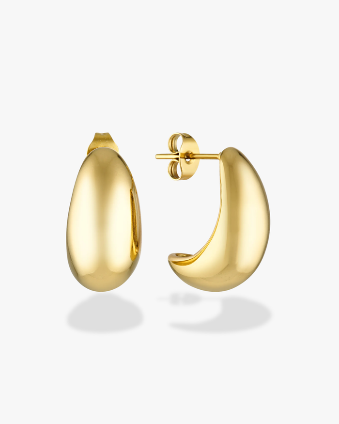 Bella Teardrop Earrings (Gold)