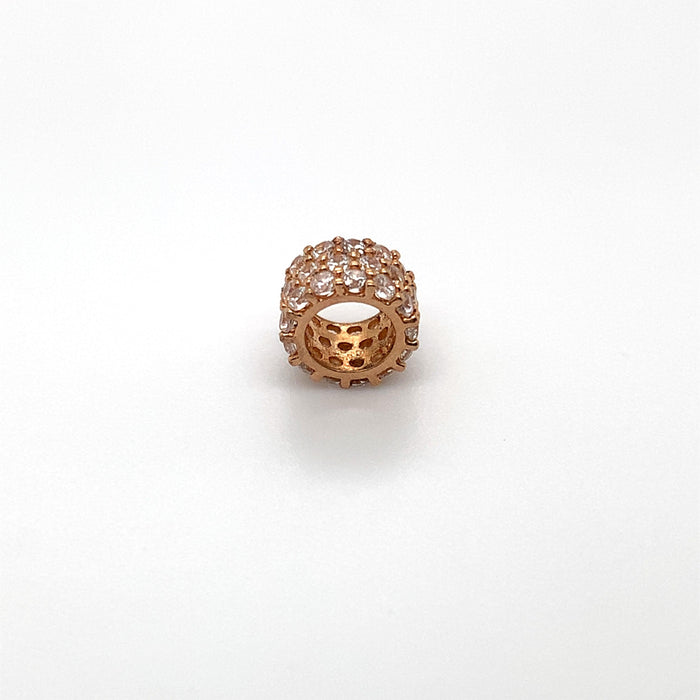 Berloque Set with Cubic Zirconia Pendant in 18K Gold
