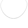 Box Chain in Sterling Silver (16inches and .9mm wide)