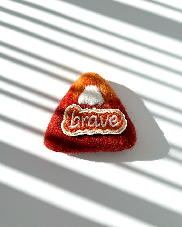 Brave Patch Wool Magnet - Woobbi