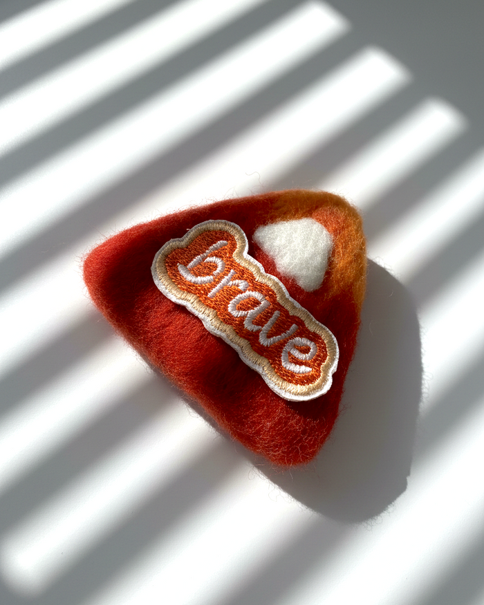 Brave Patch Wool Magnet - Woobbi