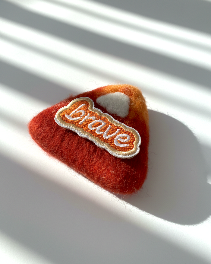 Brave Patch Wool Magnet - Woobbi