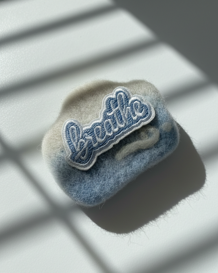 Breathe Patch Wool Magnet - Woobbi