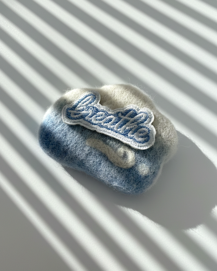 Breathe Patch Wool Magnet - Woobbi