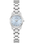 Bulova Surveyor Watch with Blue Dial and Stainless Steel Bracelet (22.7mm and quartz movement)