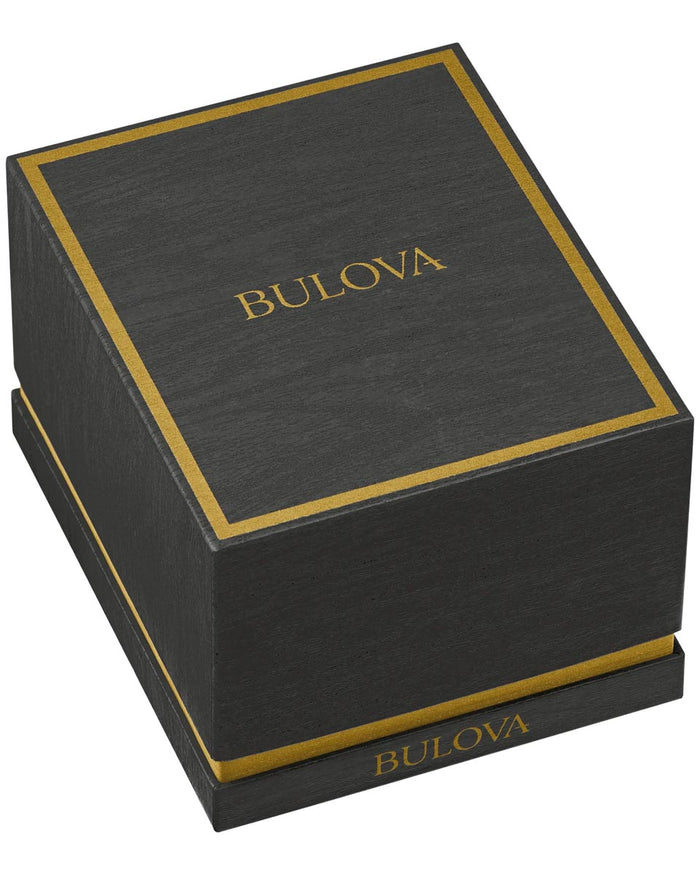 Bulova Surveyor Watch with Blue Dial and Stainless Steel Bracelet (22.7mm and quartz movement)